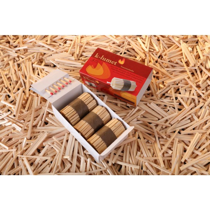k-lumet Kamin- und Grillanzünder / 3er-Pack