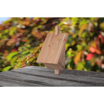 Baumläufer- Nistkasten aus heimischem Lärchenholz