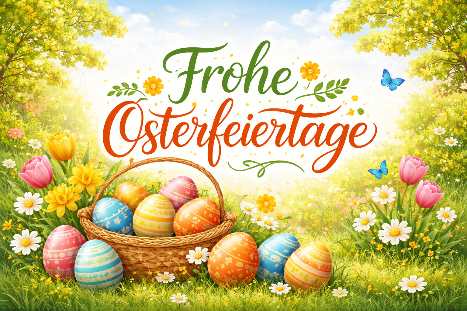 wir wünschen frohe Ostern